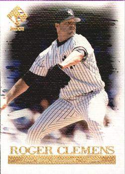 2001 Pacific Private Stock - Artist's Canvas #13 Roger Clemens  Front