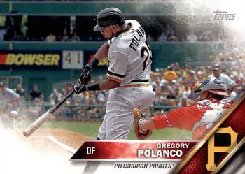 2016 Topps Pittsburgh Pirates #PPI-8 Gregory Polanco Front