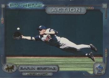 2001 Pacific Private Stock - Extreme Action #1 Darin Erstad  Front