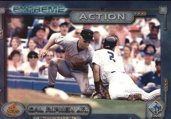 2001 Pacific Private Stock - Extreme Action #4 Cal Ripken Jr.  Front