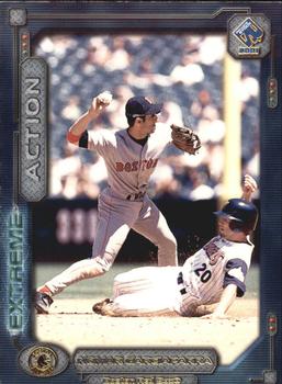 2001 Pacific Private Stock - Extreme Action #5 Nomar Garciaparra  Front