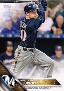 2016 Topps Milwaukee Brewers #MB-1 Jonathan Lucroy Front