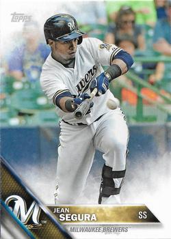 2016 Topps Milwaukee Brewers #MB-5 Jean Segura Front