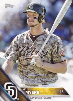 2016 Topps San Diego Padres #SDP-4 Wil Myers Front