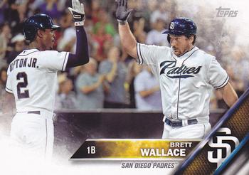 2016 Topps San Diego Padres #SDP-13 Brett Wallace Front