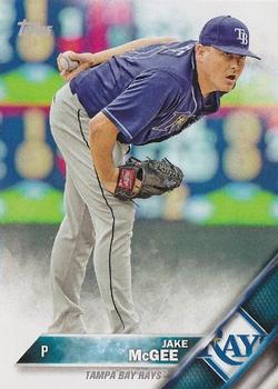 2016 Topps Tampa Bay Rays #TB-3 Jake McGee Front