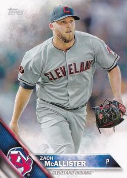 2016 Topps Cleveland Indians #CI-16 Zach McAllister Front