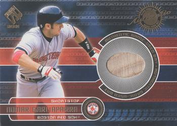 2001 Pacific Private Stock - Game-Used Gear #32 Nomar Garciaparra Front