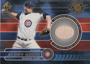 2001 Pacific Private Stock - Game-Used Gear #38 Kerry Wood Front