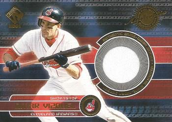 2001 Pacific Private Stock - Game-Used Gear #56 Omar Vizquel Front