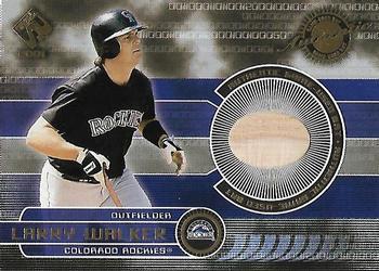 2001 Pacific Private Stock - Game-Used Gear #64 Larry Walker Front
