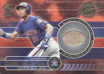 2001 Pacific Private Stock - Game-Used Gear #180 Jose Cruz Jr. Front