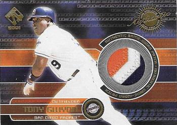 2001 Pacific Private Stock - Game-Used Gear Patches #148 Tony Gwynn  Front
