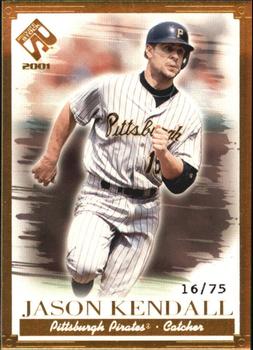 2001 Pacific Private Stock - Gold Portraits #94 Jason Kendall  Front