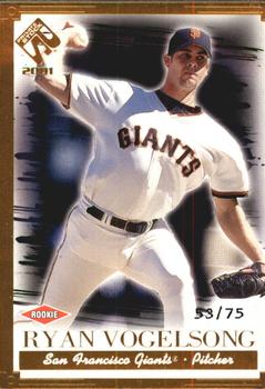 2001 Pacific Private Stock - Gold Portraits #145 Ryan Vogelsong  Front