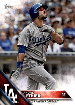 2016 Topps Los Angeles Dodgers #LAD-10 Andre Ethier Front