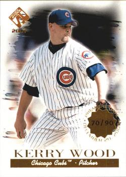 2001 Pacific Private Stock - Premiere Date #25 Kerry Wood  Front