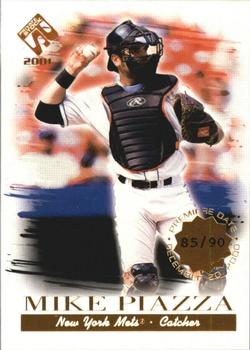 2001 Pacific Private Stock - Premiere Date #75 Mike Piazza  Front