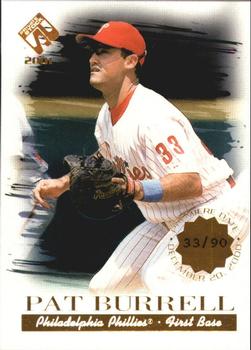 2001 Pacific Private Stock - Premiere Date #89 Pat Burrell  Front