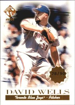 2001 Pacific Private Stock - Premiere Date #125 David Wells  Front