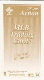 2001 Pacific Private Stock - PS-206 Action #25 Todd Helton  Back