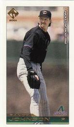 2001 Pacific Private Stock - PS-206 Action #3 Randy Johnson  Front