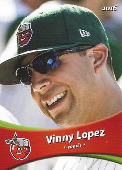 2016 Grandstand Fort Wayne TinCaps #NNO Vinny Lopez Front