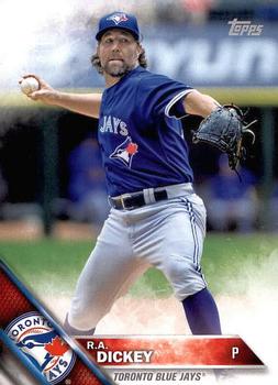 2016 Topps Toronto Blue Jays #TBJ-9 R.A. Dickey Front