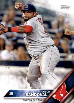 2016 Topps Boston Red Sox #BRS-6 Pablo Sandoval Front