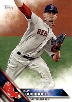 2016 Topps Boston Red Sox #BRS-10 Clay Buchholz Front