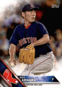 2016 Topps Boston Red Sox #BRS-17 Koji Uehara Front