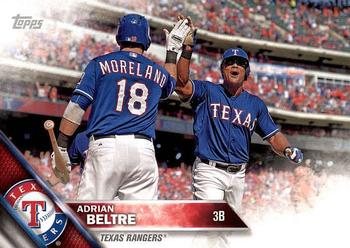 2016 Topps Texas Rangers #TRA-7 Adrian Beltre Front