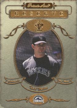 2001 Pacific Private Stock - Private Stock Reserve #10 Todd Helton  Front