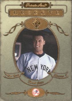2001 Pacific Private Stock - Private Stock Reserve #14 Derek Jeter  Front