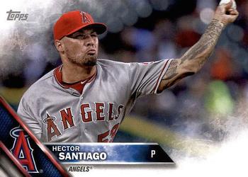 2016 Topps Los Angeles Angels #A-10 Hector Santiago Front