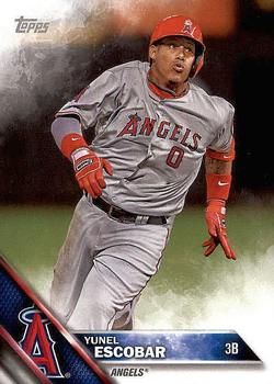 2016 Topps Los Angeles Angels #A-14 Yunel Escobar Front