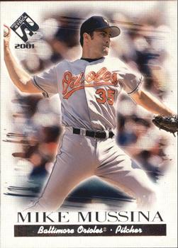 2001 Pacific Private Stock - Silver (Retail) #18 Mike Mussina  Front