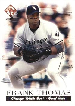 2001 Pacific Private Stock - Silver (Retail) #28 Frank Thomas  Front