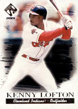 2001 Pacific Private Stock - Silver (Retail) #34 Kenny Lofton  Front