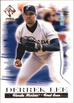 2001 Pacific Private Stock - Silver (Retail) #47 Derrek Lee  Front