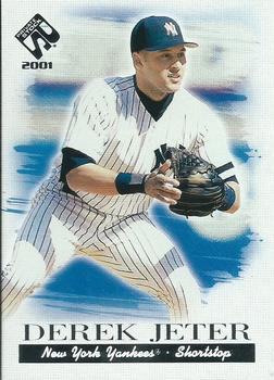 2001 Pacific Private Stock - Silver (Retail) #79 Derek Jeter  Front