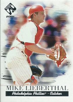2001 Pacific Private Stock - Silver (Retail) #90 Mike Lieberthal  Front