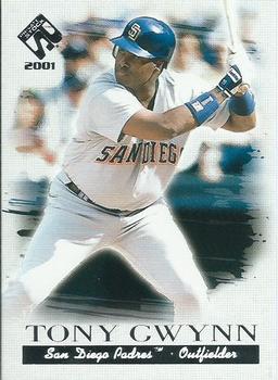 2001 Pacific Private Stock - Silver (Retail) #103 Tony Gwynn  Front