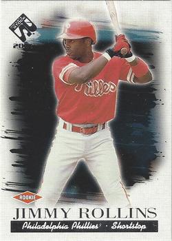 2001 Pacific Private Stock - Silver (Retail) #143 Jimmy Rollins  Front
