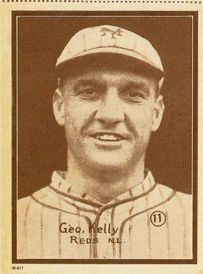1997 1931 W-517 (Reprint) #11 George Kelly Front