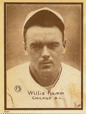 1997 1931 W-517 (Reprint) #13 Willie Kamm Front