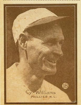 1997 1931 W-517 (Reprint) #18 Cy Williams Front