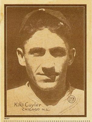 1997 1931 W-517 (Reprint) #19 Kiki Cuyler Front