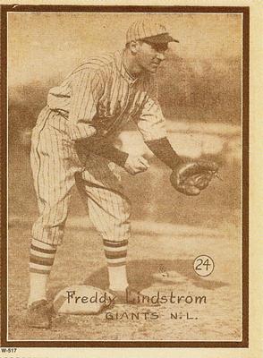 1997 1931 W-517 (Reprint) #24 Freddie Lindstrom Front