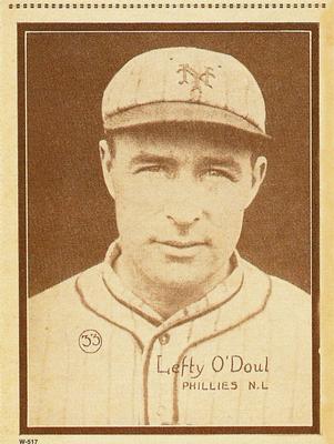 1997 1931 W-517 (Reprint) #33 Lefty O'Doul Front